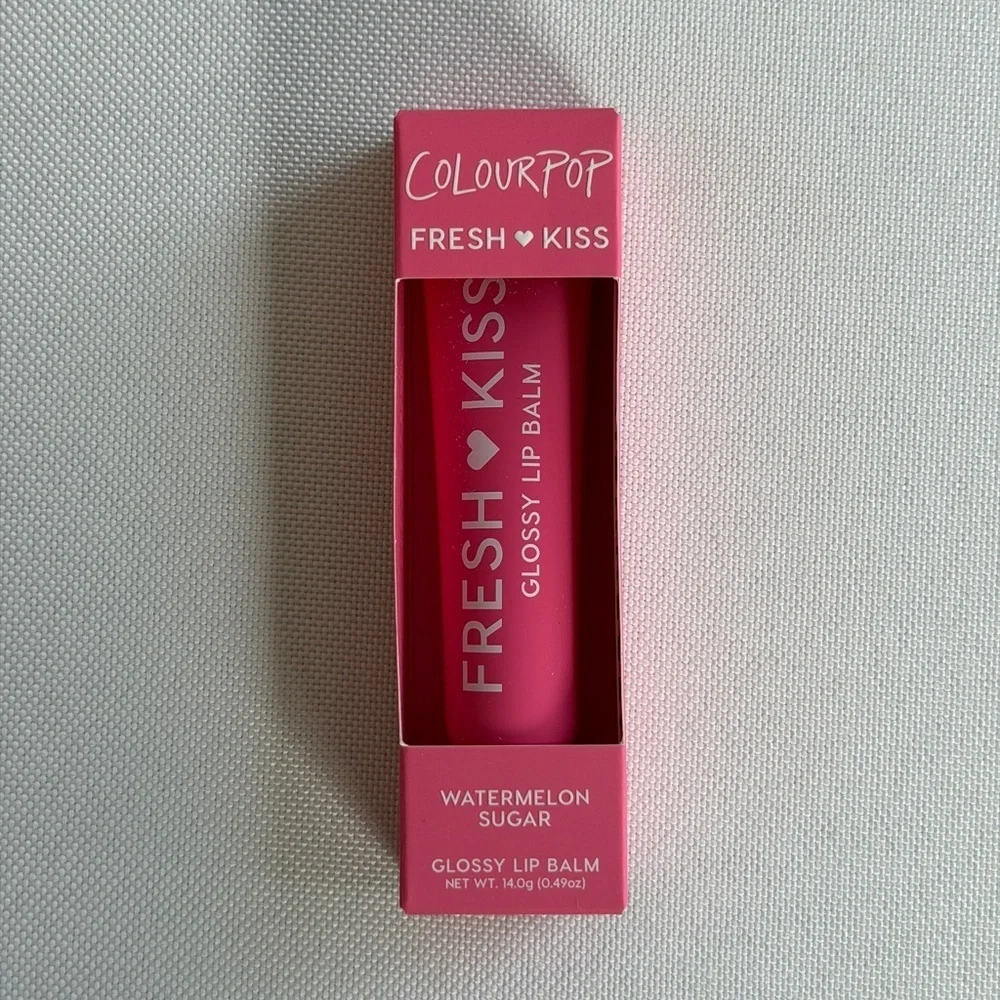 NWT Colourpop Fresh Kiss Glossy Peptide Lip Balm